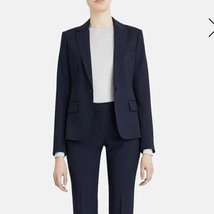 Theory Navy Blue Suit Jacket